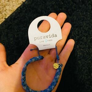 Pura Vida Ocean Blue Braided Bracelet